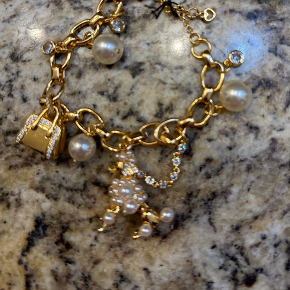 ♠️Kate Spade Poodle Charm Bracelet♠️ - Picture 2 of 7